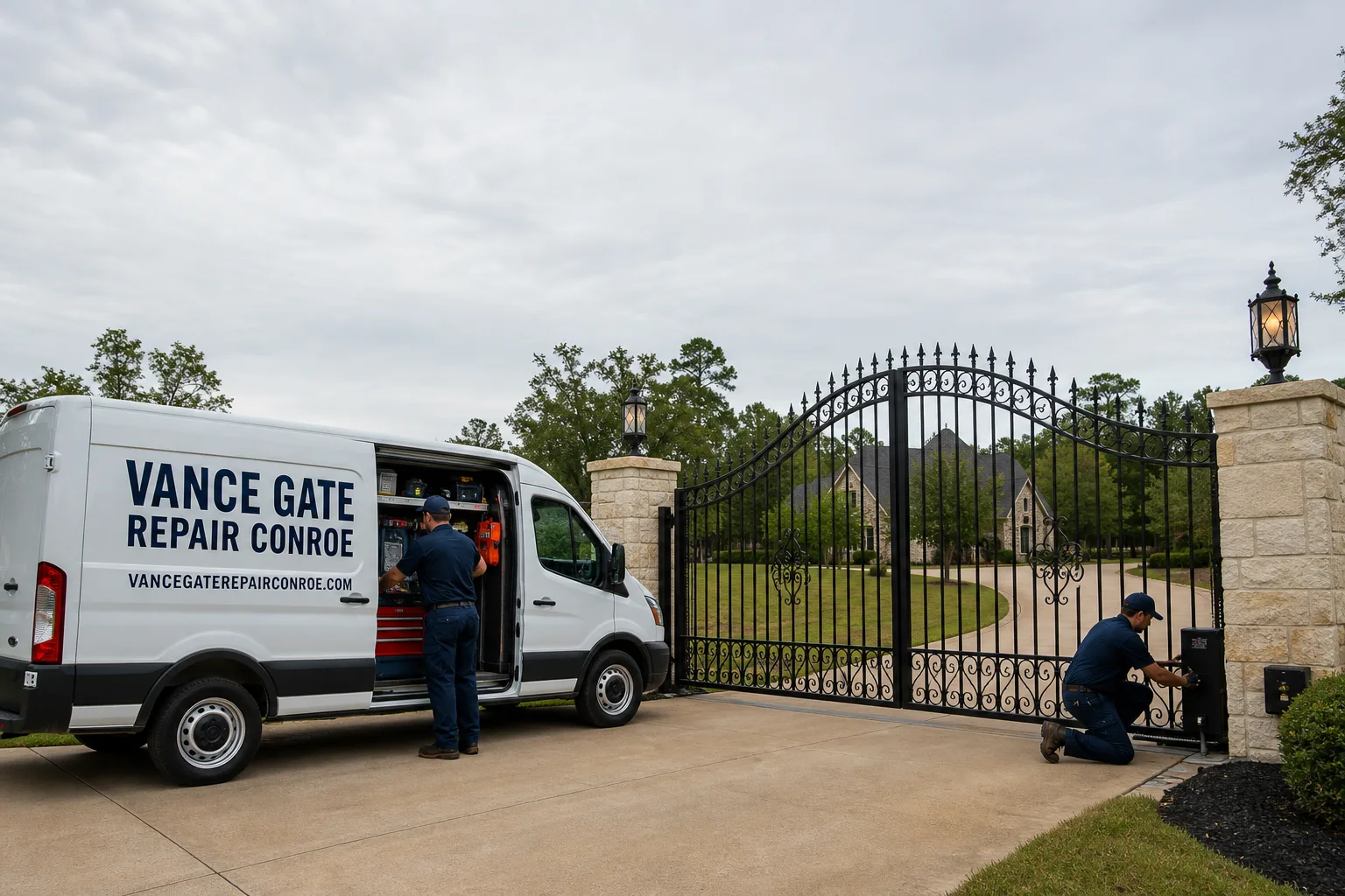 Vance Gate Repair Conroe gate repair team